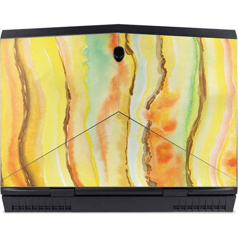 Tuscan Sun Watercolor Geode Dell Alienware Skin